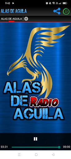 Android application ALAS DE AGUILA screenshort