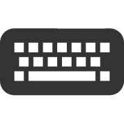 Simple Large Button Keyboard
