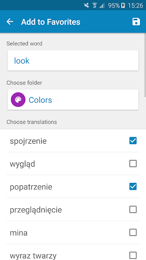 Polish-English Dictionary screenshot 8