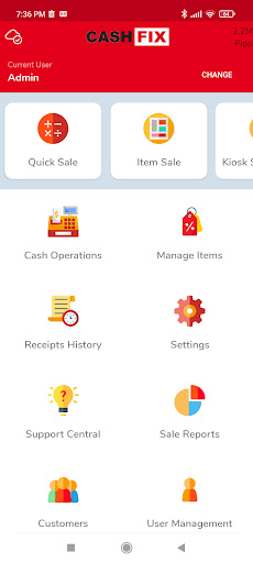 Android application Point of Sale & Inventory App screenshort