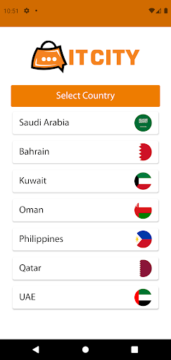 Android application IT City screenshort