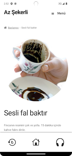 Az Şekerli - Sesli Kahve Falı Screen 2