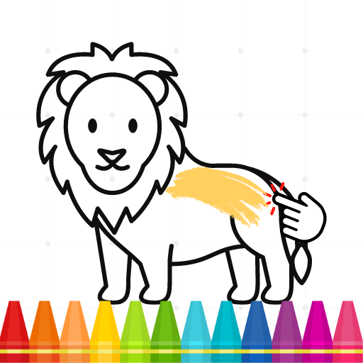 Animal Coloring Game  Icon