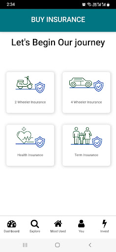 Android application AVI's INVESTMENTS screenshort