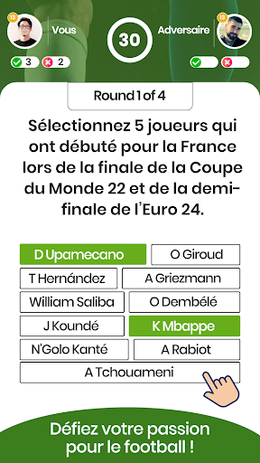 Aperçu de l'application