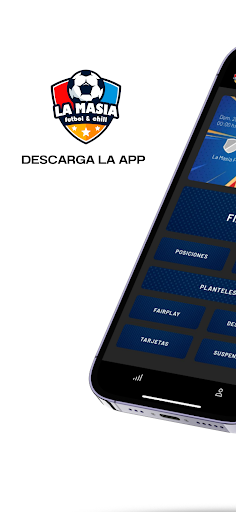 Android application La Masia F&C screenshort
