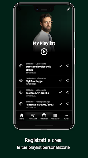Radio 24 Screen 2