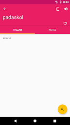 Italian  Filipino Offline Dictionary &  Translator