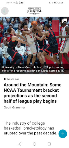 Albuquerque Journal Newspaper Screen 3
