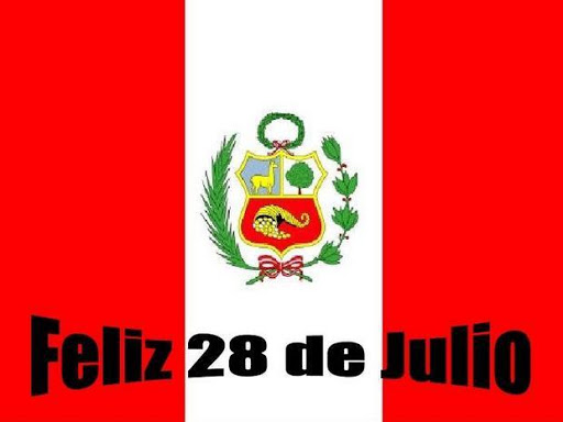 ¡Feliz Día de la Independencia Perú