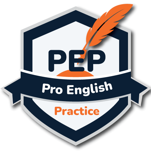 PEP - Pro English Practice logo