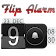 Alarm clock. widget. PRO. icon