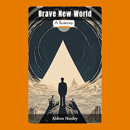 Imagem do ícone Brave New World: A Stunning Dystopian Classic with Striking Visuals (English Edition) BY Aldous Huxley Summery – Audiobook