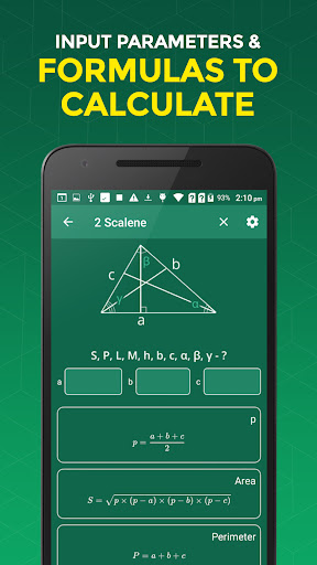 GeometrySoln : Geometry Calc Screen 3
