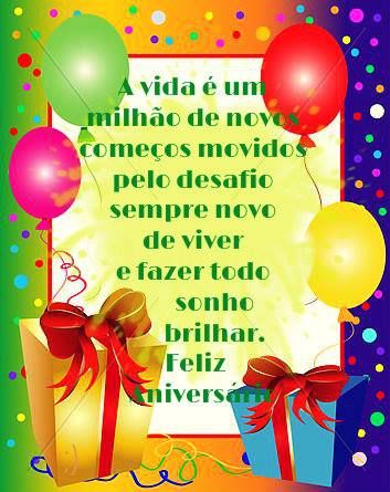 Frases de parabens com imagens