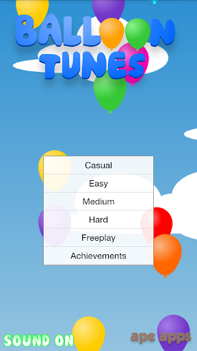 Balloon Tunes Screen 3