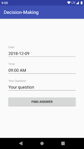 Android application Decision-Making screenshort