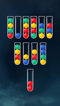 #1. Ball Sort: Sort It 3D Color (Android) By: DoPuz Games