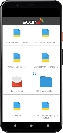 Android application Scan2X screenshort