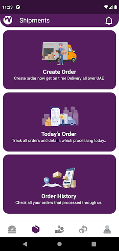 Wassalha Delivery Services Screen 3