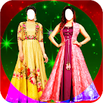 Cover Image of ダウンロード Long frock photo suit : Girl dress photo editor 1.01 APK