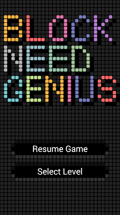 Block Need Genius The Puzzle - Screenshot 1
