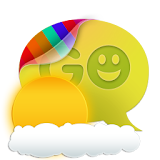 GOSMSTHEME Summer Clouds Theme icon