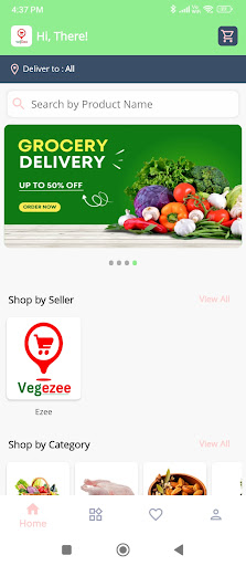 Android application Vegezee screenshort
