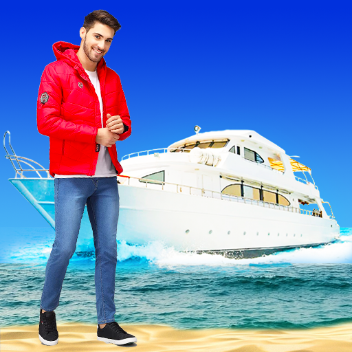 Sea Boat Photo Frames - Editor