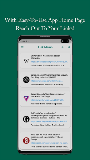Link Memo - Save & Organize Yo Screenshot 2 - AppWisp.com