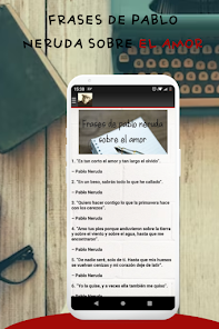 Screenshot 3 Frases de Pablo Neruda android