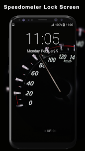 Speedometer Lock Screen
