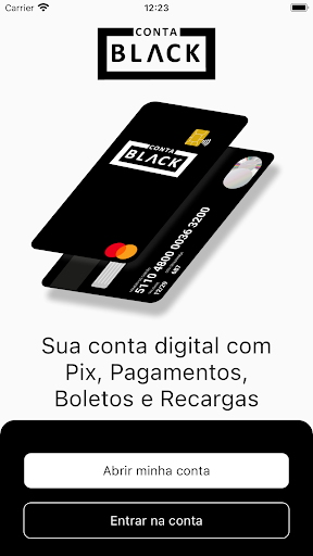 Android application Conta Black Empresas screenshort