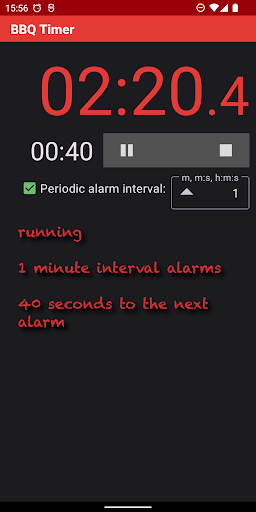 BBQ Timer Screen 3