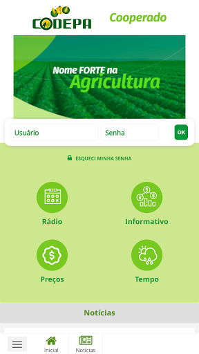 Android application Codepa screenshort