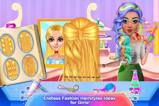 School Girl Hairdo braid Style Screen 2