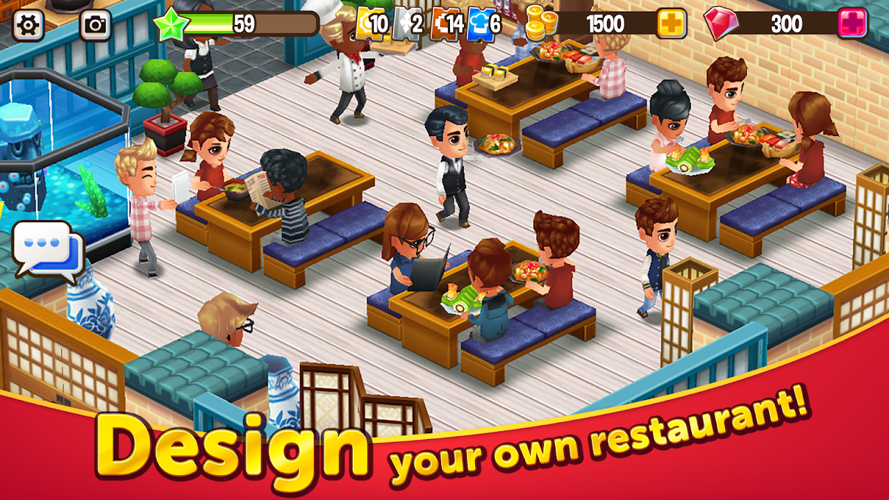 Download Food Street - Restaurant Game (MOD unlimited gold/gems)