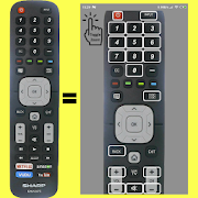 SHARP TV IR Like Remote, SIMPLE, NO SETTINGS