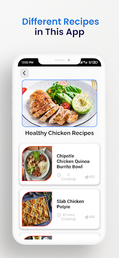 Weight Loss Recipes CookBook Screen 3