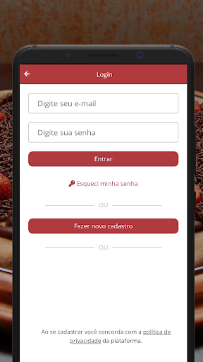 Pan Pizzas e Refeições Screen 2