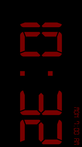 Night Clock Screen 2