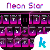 Neon Star Kika Keyboard Theme icon