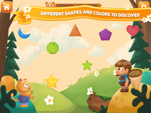 Screenshot of Vkids Shapes & Colors Learning