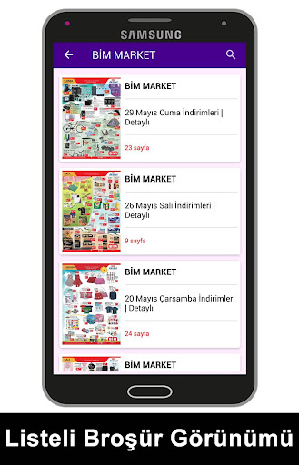 Aktüel Ürünler Cepte Screen 2