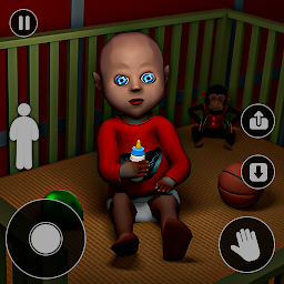 Imagen de ícono de Bebé aterrador en casa embruja