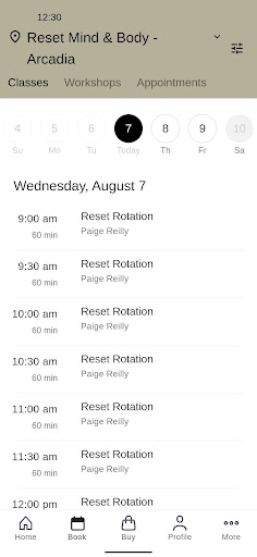 Reset Mind and Body Screen 2