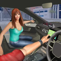 Taxi simulator: US Taxi Games - Screenshot 1