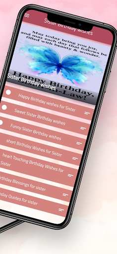 Sister Birthday wishes Screen 2