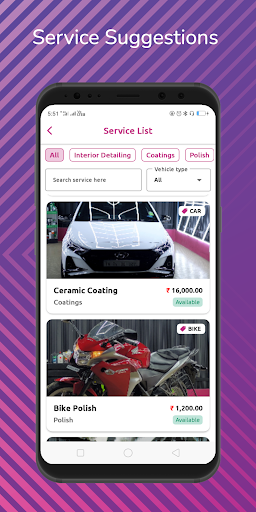 CarroKleen Screen 3