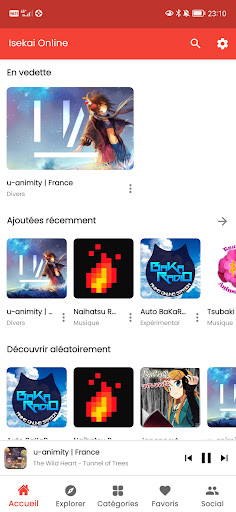 Isekai Online, Radios Nippones Screen 2